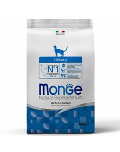 Cat Daily Line Urinary полнорационный сухой корм для кошек для профилактики мочекаменной болезни с к Monge