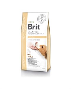 Сухой беззерновой корм VDD Hepatic для взрослых собак при печеночной недостаточности с яйцом картофе Brit*