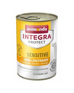 Integra Protect Sensitive влажный корм для собак при пищевой аллергии фарш из курицы и пастернака в  Animonda