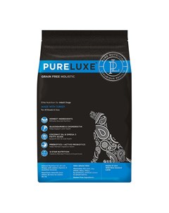 Сухой корм PureLuxe для взрослых собак с индейкой Pure luxe