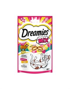 Mix лакомство для кошек с говядиной и сыром 60 г Dreamies