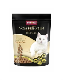 Vom Feinsten Deluxe сухой корм беззерновой для взрослых кошек 250 г Animonda