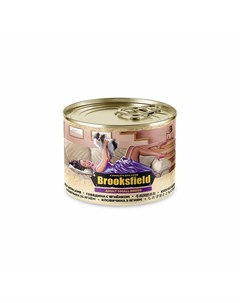 Adult Small Breed Dog влажный корм для собак мелких пород с говядиной ягнёнком и рисом в консервах 2 Brooksfield