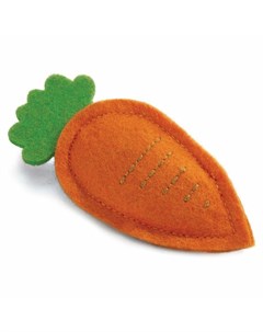 Natural игрушка для кошек из войлока Морковка 85 мм Триол
