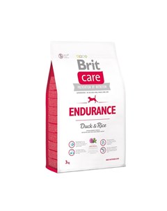 Сухой корм Care Endurance Duck Rice для активных собак всех пород с уткой и рисом 3 кг Brit*