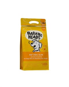 Сухой корм Fat Dog Slim для взрослых собак склонных к полноте с курицей и рисом 2 кг Barking heads