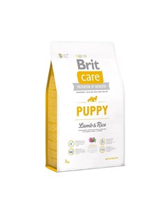Сухой корм Care Puppy All Breed Lamb Rice для щенков всех пород с ягненком и рисом 3 кг Brit*