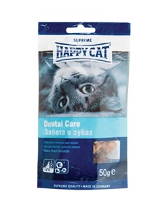 Лакомство печенье для удаления зубного налета укрепления зубов и десен 50 г Happy cat