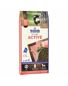 Сухой корм Аctive для взрослых собак с повышенным уровнем активности с мясом домашней птицы Bosch
