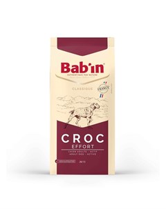 Babin classique croc effort сухой корм для собак с высоким уровнем физической активности с мясом утк Bab'in