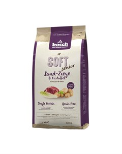 Полувлажный корм Soft Senior для пожилых собак всех пород с чувствительным пищеварением склонных кал Bosch