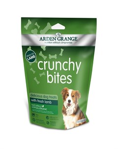 Лакомство Crunchy Bites для собак с ягненком 225 г Arden grange