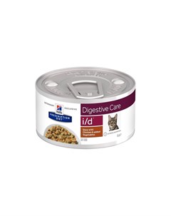 Prescription Diet Cat i d Digestive Care влажный диетический корм для кошек при расстройствах пищева Hill`s
