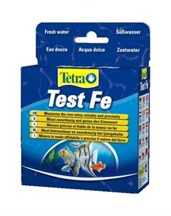 Тест Test Fe на железо в пресноводном и морском аквариуме 10 мл Tetra