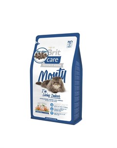 Сухой корм Care Cat Monty Indoor для кошек живущих в квартире с курицей и рисом 2 кг Brit*