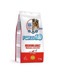 Maintenance для взрослых собак средних пород из благородного мяса дикого оленя с молодым картофелем  Forza10