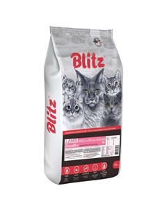 Sensitive Adult Cats Lamb полнорационный сухой корм для кошек с ягненком Blitz