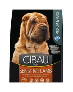 Cibau Sensitive Lamb Medium Maxi корм для собак Farmina