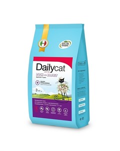 Grain Free Adult сухой беззерновой корм для взрослых кошек с уткой и кроликом 3 кг Dailycat