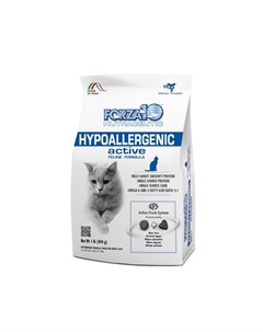 Сухой корм Hypoallergenic Active для взрослых кошек с проблемами пищевой непереносимости и аллергии  Forza10