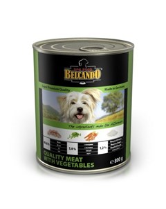 Консервы для собак Super Premium с отборным мясом и овощами Belcando