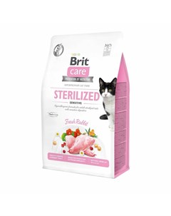 Сухой корм Care Cat GF Sterilized Sensitive для стерилизованных кошек любого возраста с чувствительн Brit*