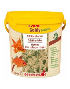 Корм Goldy Nature для золотых рыб в хлопьях 10000 мл 2 кг Sera