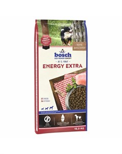 Сухой корм Energy Extra для взрослых собак с высоким уровнем активности с мясом птицы Bosch