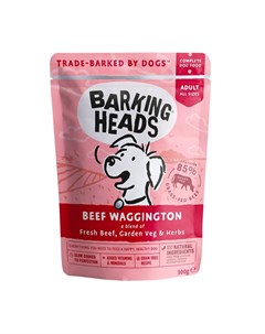 Влажный корм Beef Waggington для собак с говядиной 0 300 кг Barking heads