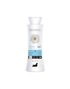 Органический эко шампунь White Coat Shampoo by Biogance для собак светлых окрасов с экстрактом ромаш Organissime