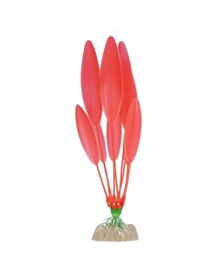 Растение для аквариума пластиковое флуоресцентное оранжевое 20 32 см Glofish