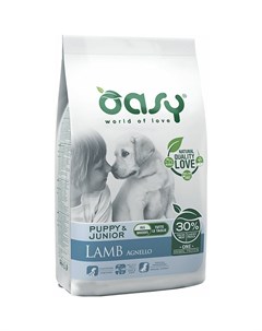 Dry Dog OAP Puppy All Breed Монопротеин сухой корм для щенков с ягненком 2 5 кг Oasy
