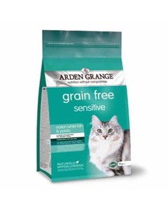 AG Adult Cat Корм сухой беззерновой для взрослых кошек с деликатным желудком и или чувствительной ко Arden grange