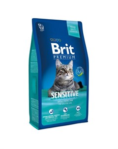 Сухой корм Premium Cat Sensitive для кошек всех пород с чувствительным пищеварением Brit*