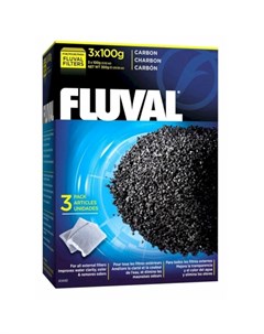 Уголь активированный для фильтра 100 г х 3 шт A1440 Fluval