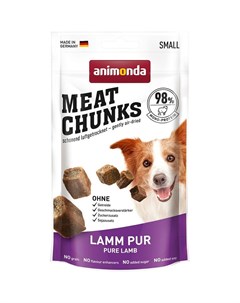 Meat Chunks Лакомство для взрослых собак мелких пород с ягненком 60 г Animonda