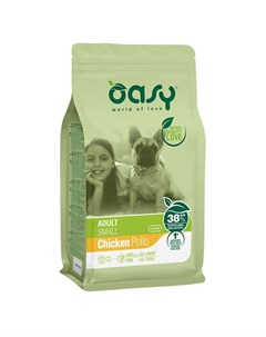 Dry Small Breed Professional сухой корм для взрослых собак мелких пород с курицей 3 кг Oasy