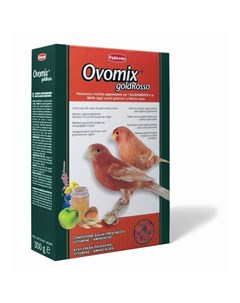 Корм Ovomix Gold rosso для птенцов с красным оперением комплексный яичный Padovan