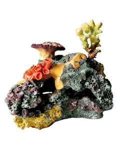 Грот для аквариума коралловый риф 32 см пластиковый Trixie