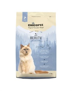 CNL Cat Adult Beauty сухой корм для взрослых кошек с лососем 1 5 кг Chicopee