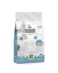 Robur Sensitive GF сухой беззерновой корм для собак с чувствительным пищеварением с олениной 3 кг Bozita
