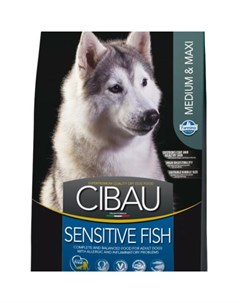 Cibau Sensitive Fish Medium Maxi корм для собак Farmina