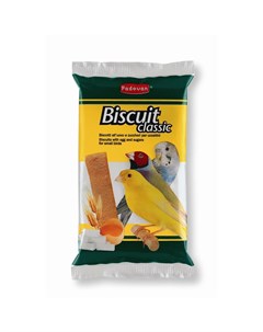 Лакомство бисквит Biscuit classic для декоративных птиц сладкие яичные 30 г Padovan