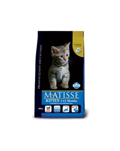 Matisse Kitten 1 12 Months сухой корм с курицей для котят до 12 месяцев беременных и кормящих кошек  Farmina