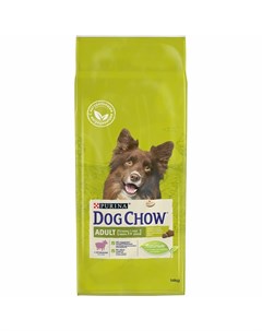 Сухой корм для взрослых собак с ягненком Dog chow