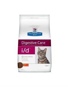 Сухой диетический корм для кошек Prescription Diet i d Digestive Care при расстройствах прищеварения Hill`s