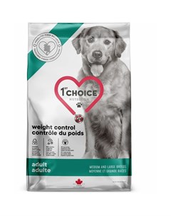 Cухой корм Care для взрослых собак средних и крупных пород для контроля веса с курицей 10 кг 1st choice