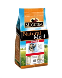 Сухой корм Sport для активных собак с мясом 3 кг Meglium