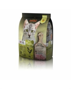 Сухой беззерновой корм Adult Poultry GF для взрослых кошек с чувствительным пищеварением с птицей 30 Leonardo