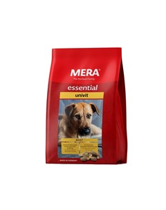 Сухой корм Essential Univit для взрослых собак с нормальной активностью с мясом птицы 12 5 кг Mera